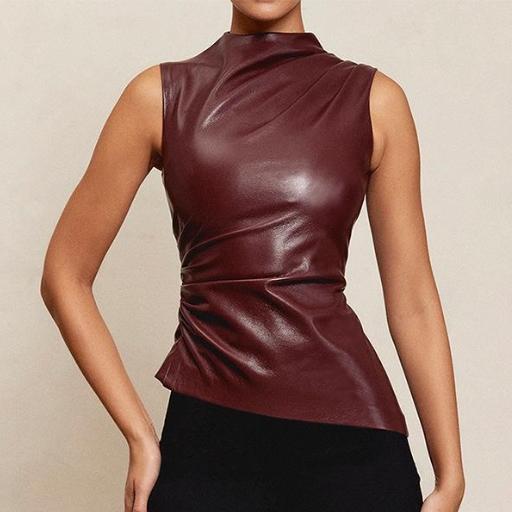 Custom Leather Tops Supplier
