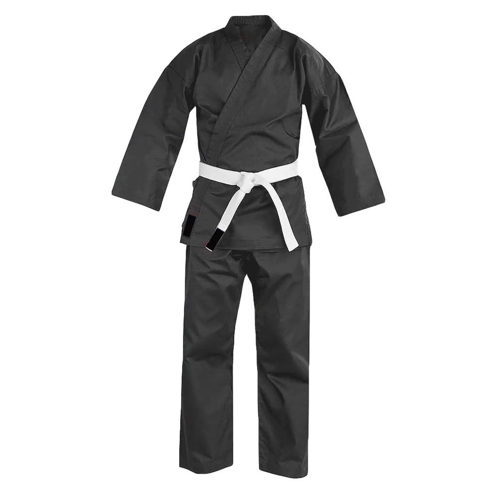 Karate Uniform Black White