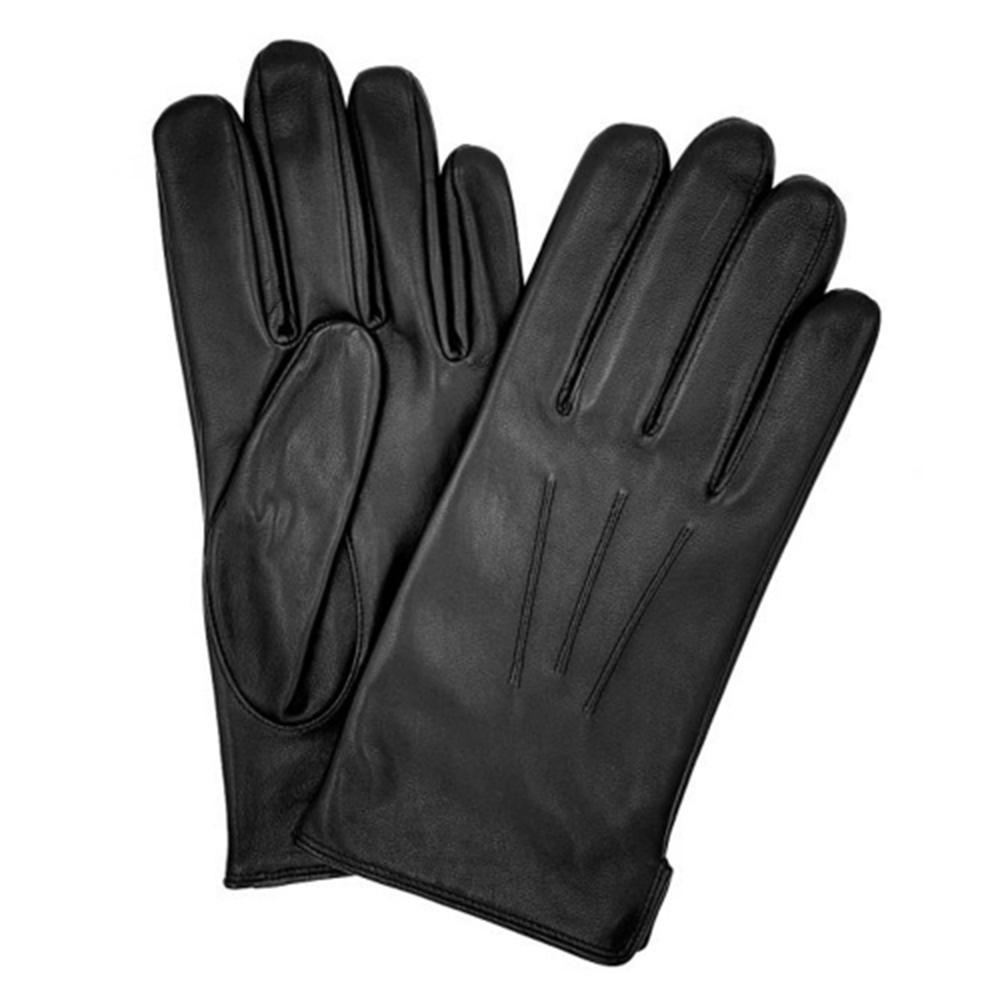 Men’s Fashion Leather Gloves Black