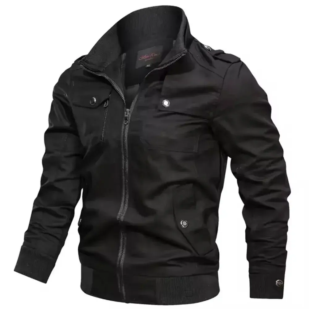 Casual Jacket Dark Black
