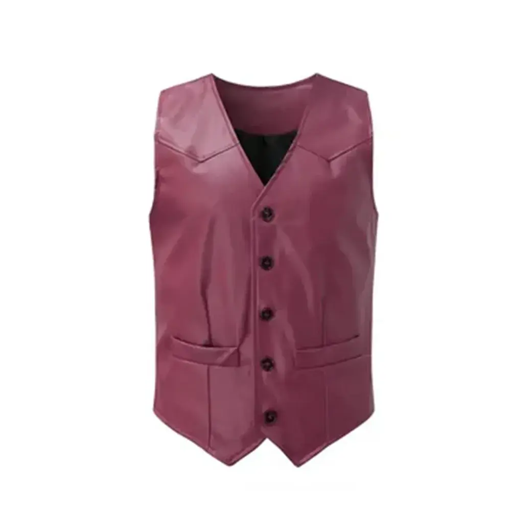 Leather Vest Brownish