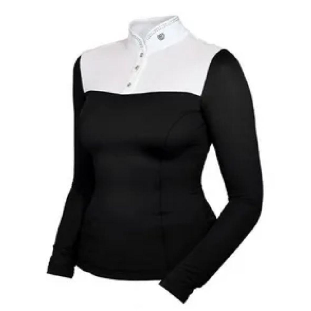 Custom Equestrian Show Shirts Black & White