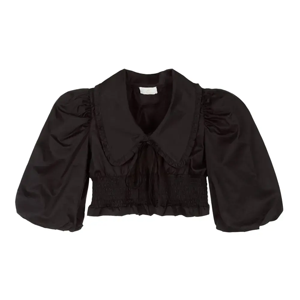Casual Tops & Blouse Black
