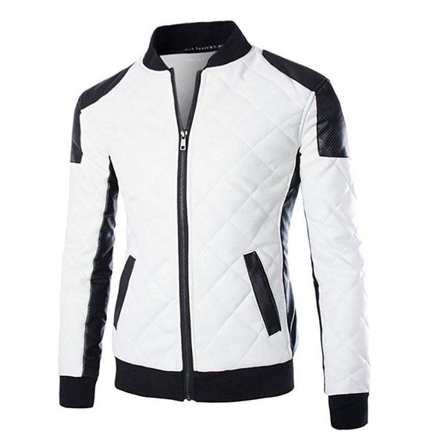 Leather Jackets Black White