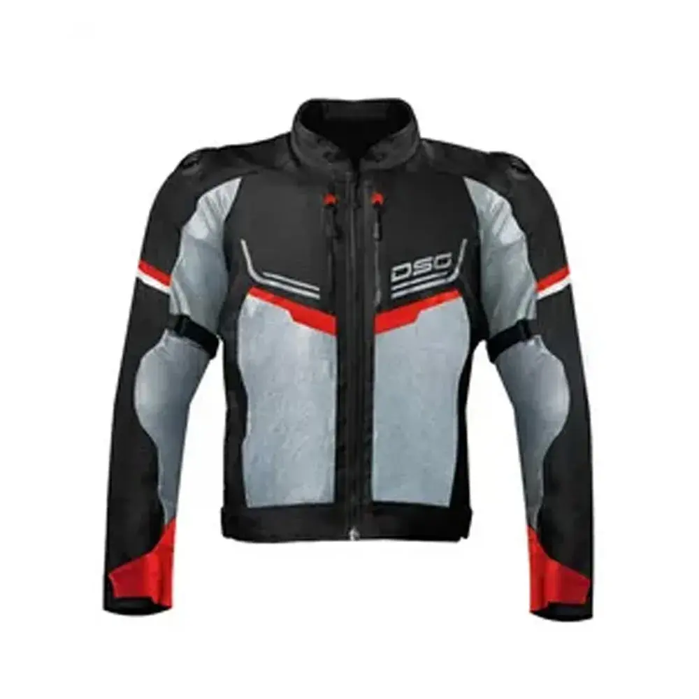 Rinding Jacket Red Grey