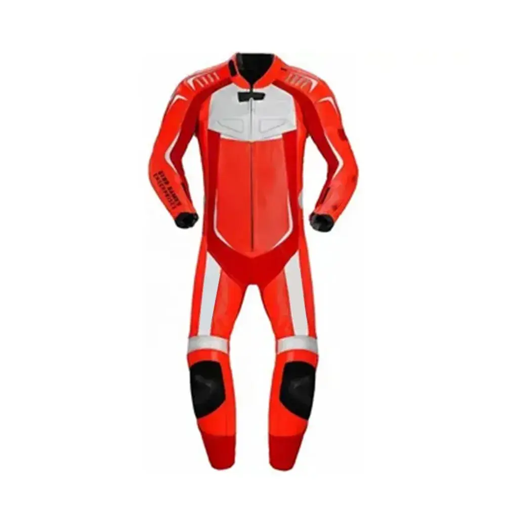 Leather Suit Red