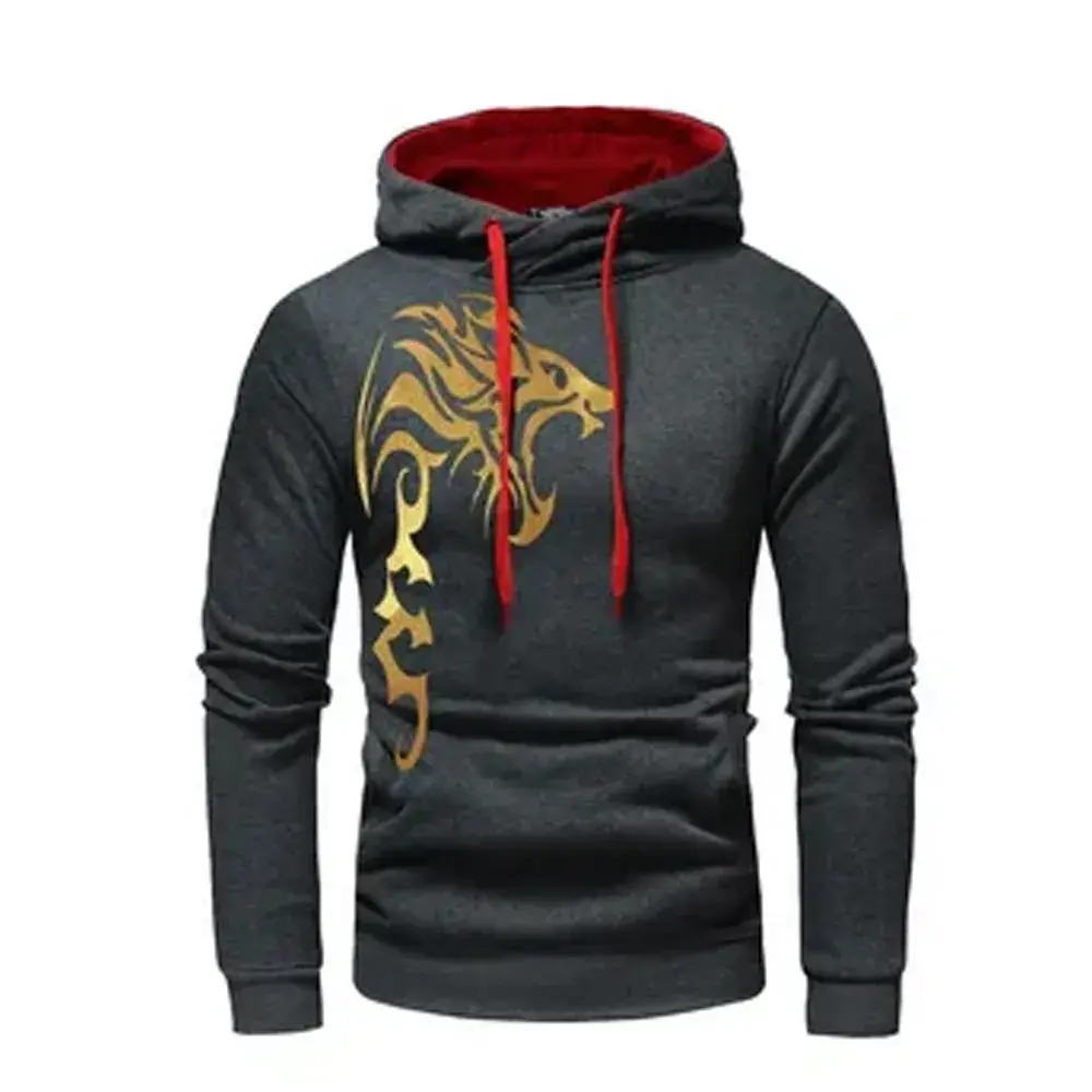Hoodies & Sweatshirts Red Black