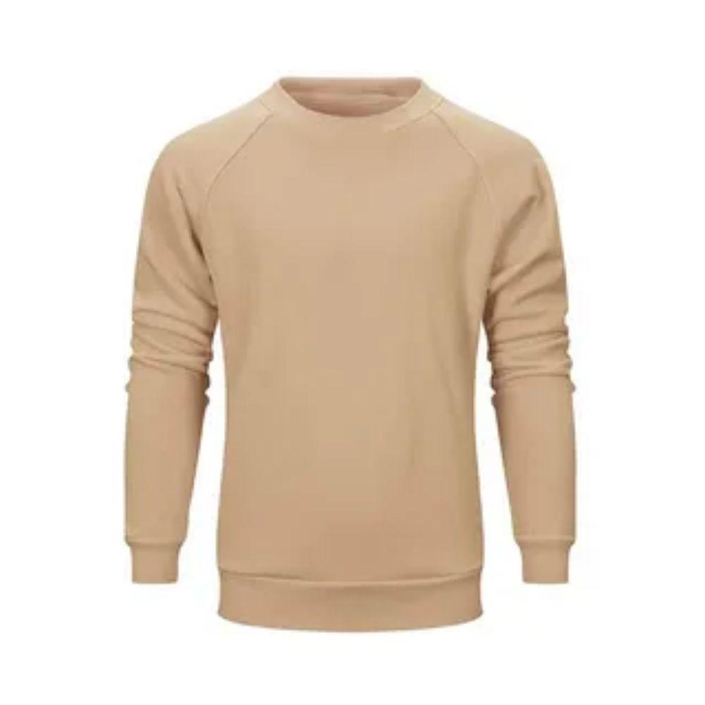 Custom Sweat Shirts Camel Colour